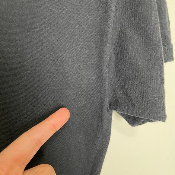 Jim Marshall Clothing Johnny Cash Graphic Tee Short Sleeve Collared Black M - Picture 6 of 6